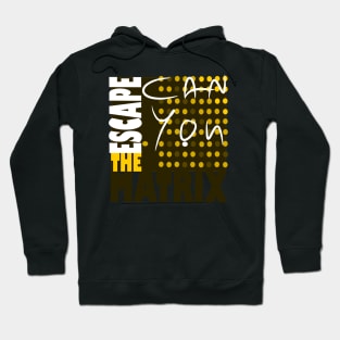 You Can Escape The Matrix Hoodie